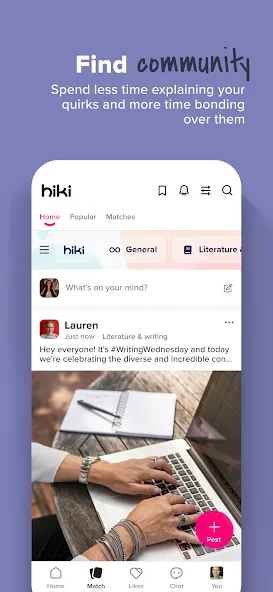 Hiki: Autism ADHD & ND Dating screenshot 3