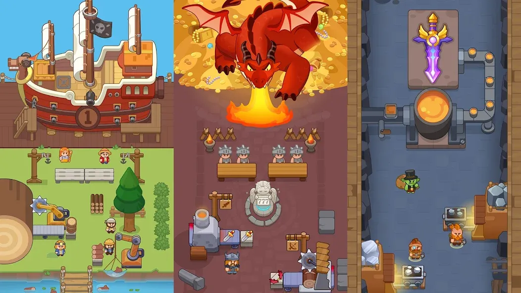 Idle Magasin D'armes screenshot 8