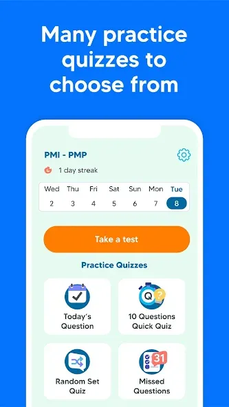 PMI PMP Exam Prep Test 2025 screenshot 5