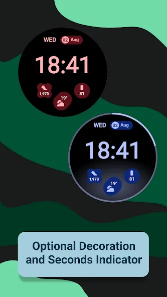 Minimal - Wear OS 3 Watch Face screenshot 3