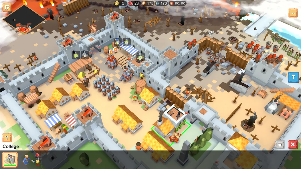 RTS Siege Up! - Medieval War screenshot 1