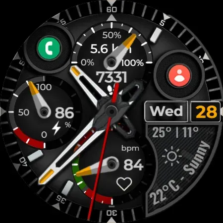 Watch Face CUE153 screenshot 14