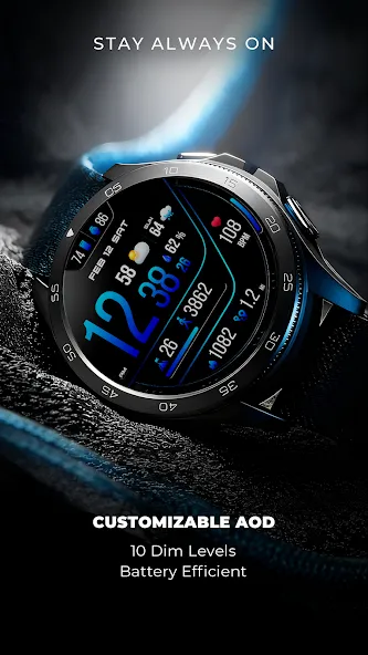PER76 Digital Watch Face screenshot 4