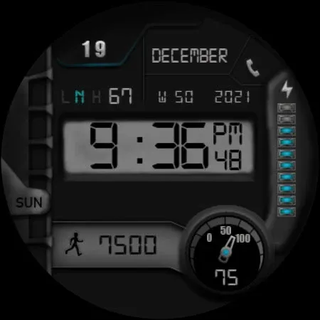 W-Design WOS052 - Watch Face screenshot 4