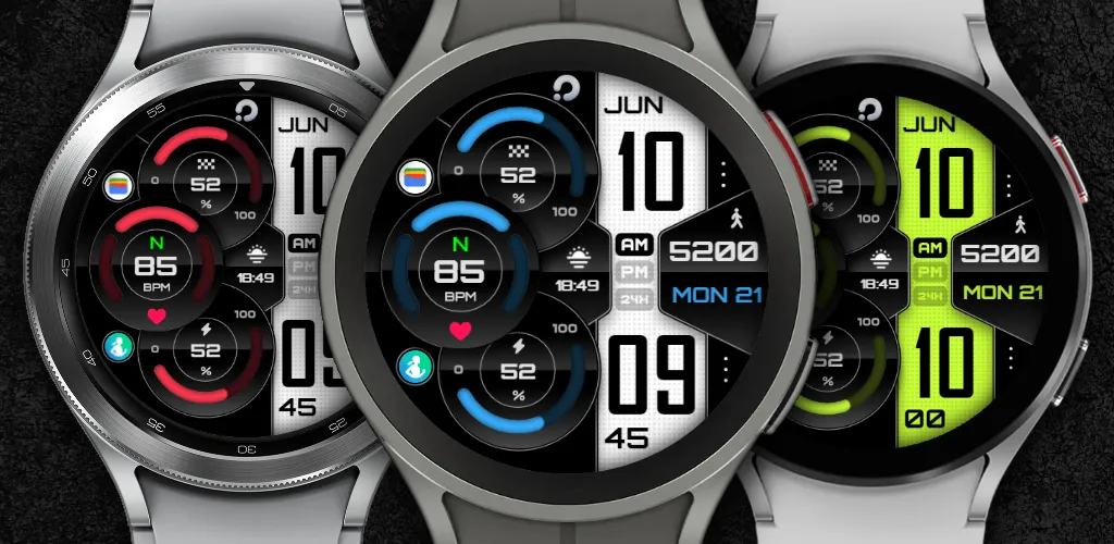 PRADO X75 Digital Watch Face screenshot 2