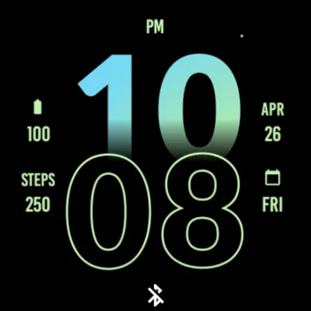 Active Daylight Watch Face screenshot 4