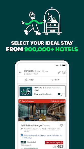 AirAsia MOVE: Flights & Hotels screenshot 4