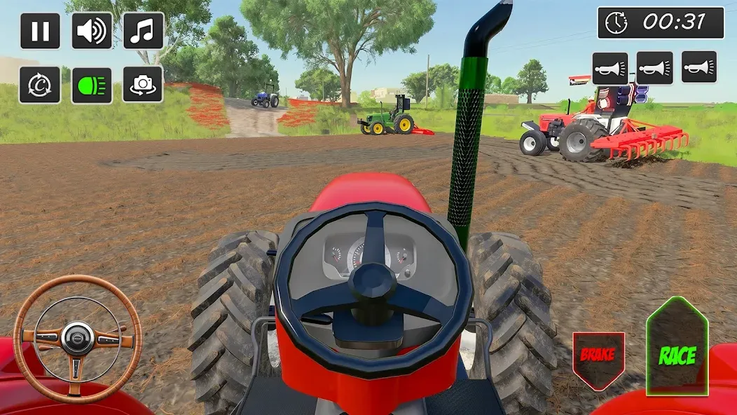 Real Farm Tractor Driving Game screenshot 5