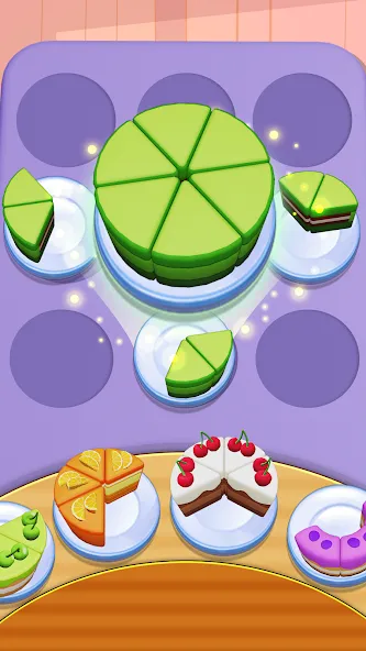 Cake Sort - clasificar tartas screenshot 4