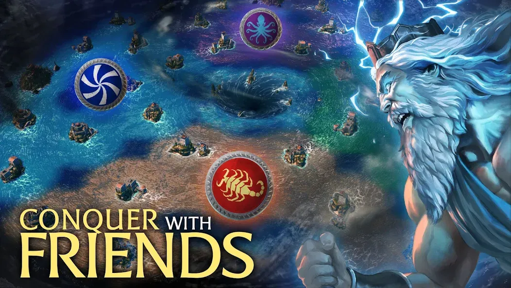 Olympus Rising: Strategy game screenshot 3