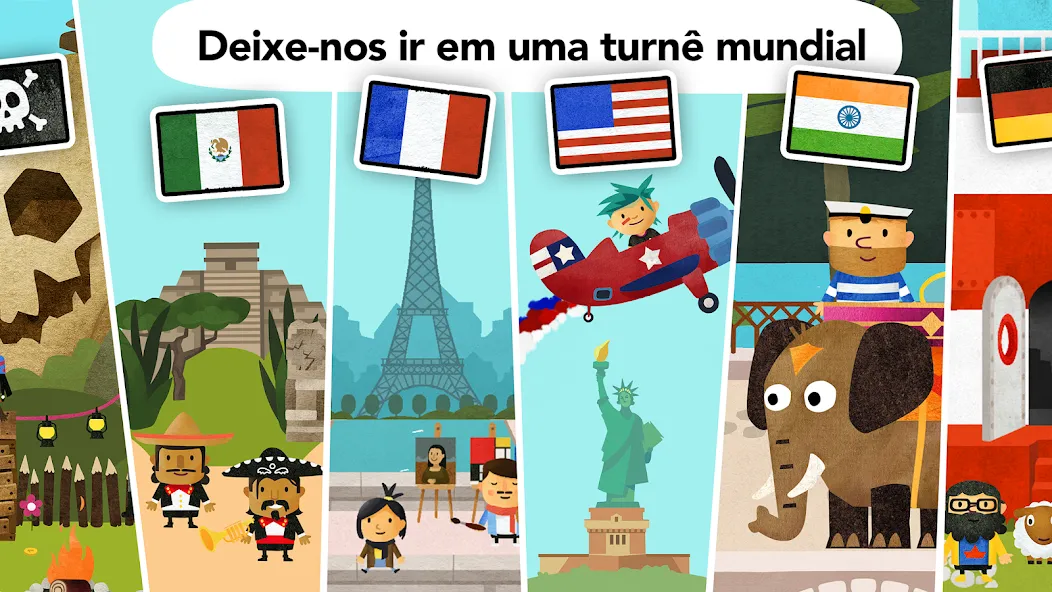 Fiete Mundial para crianças 4+ screenshot 1