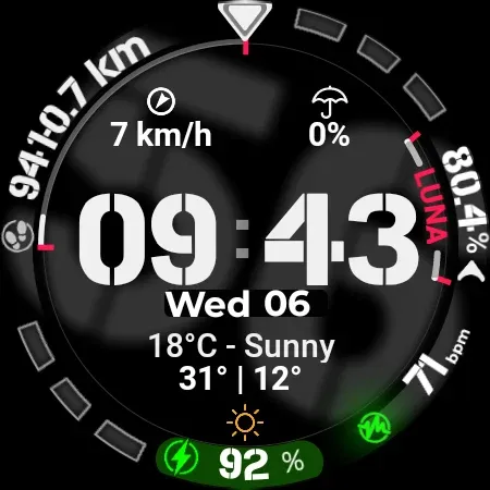 Watch Face CUE160 screenshot 10