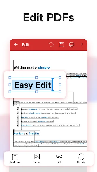 Mobi PDF・Editor・Scanner・Reader screenshot 3