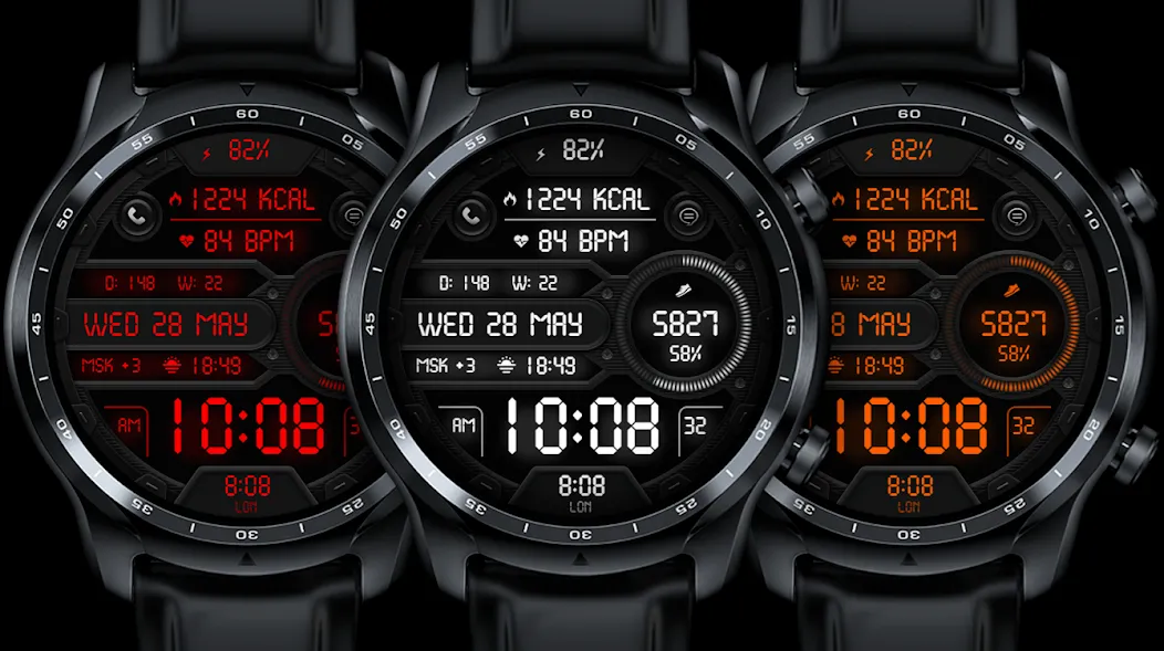 DIGI SONOMULA Watch face screenshot 1