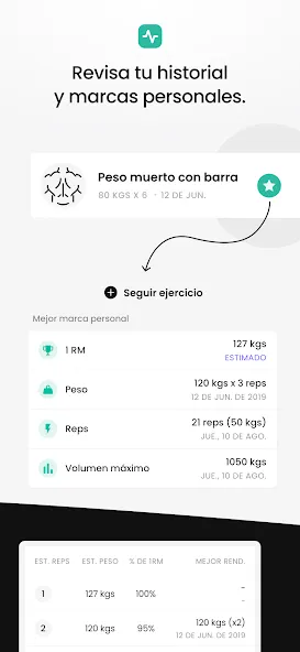 FitHero - Diario de Entreno screenshot 7