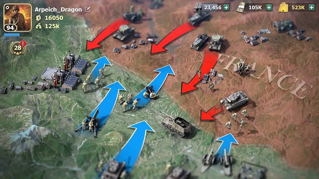 Commanders at War: WW2 Battle screenshot 6