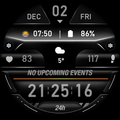 Digital Watch Face - RE03 screenshot 8