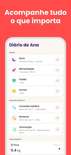 Baby Leap Desenvolvimento Bebê screenshot 3