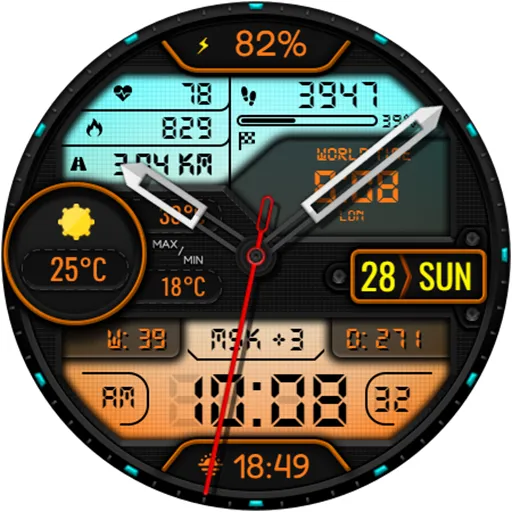 MONOTANA CTS51 Watch face screenshot 21
