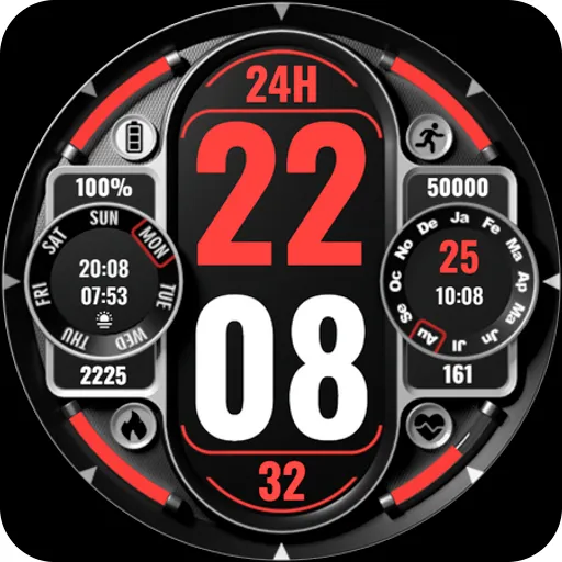 PT11 Digital Watch Face screenshot 31