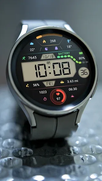 Retro Screen ZKin Watch screenshot 4