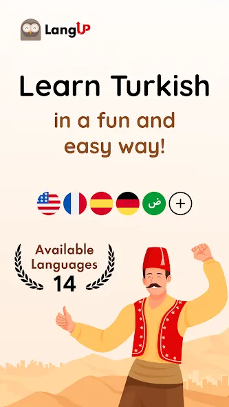 Turkish for beginners - LangUp screenshot 1