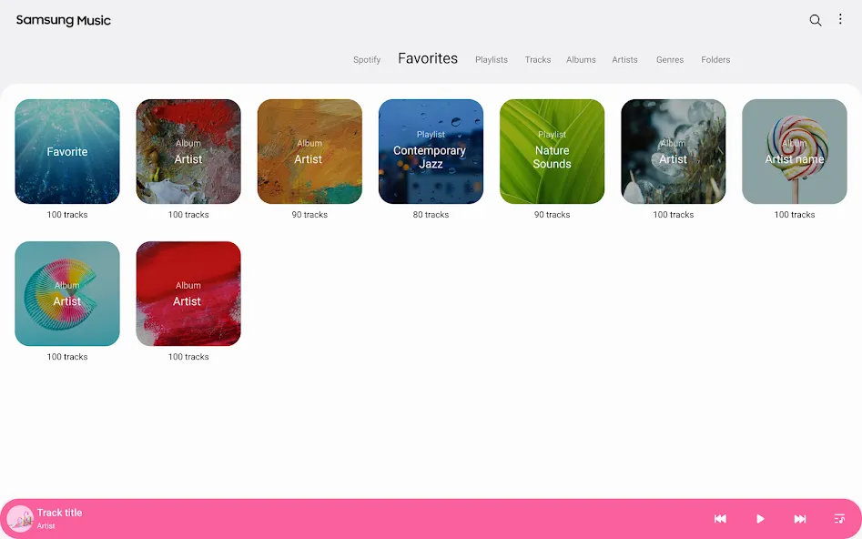 Samsung Music screenshot 8