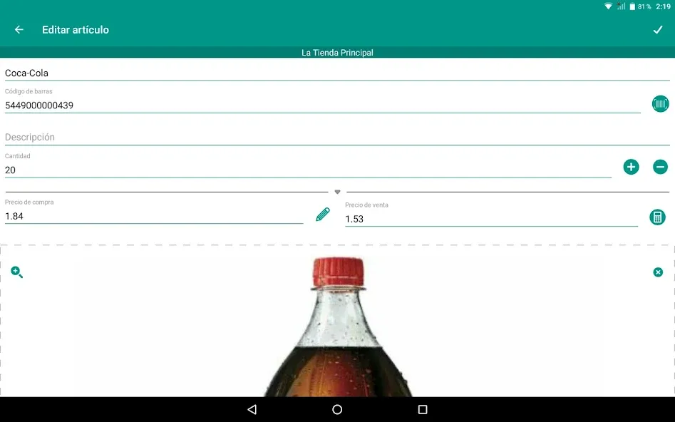 Stock e Inventario Simple screenshot 10