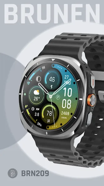 BRN209 : Watch Face screenshot 2