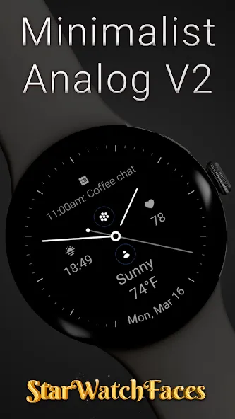 Minimalist Analog V2 screenshot 1