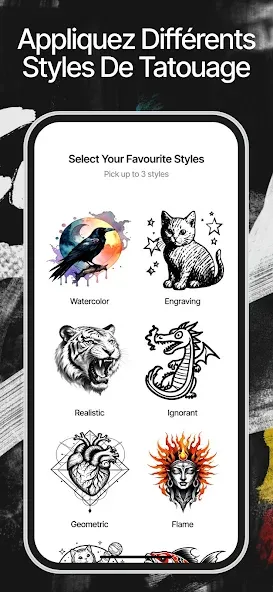 Ink AI– IA Creation Tatouage screenshot 4