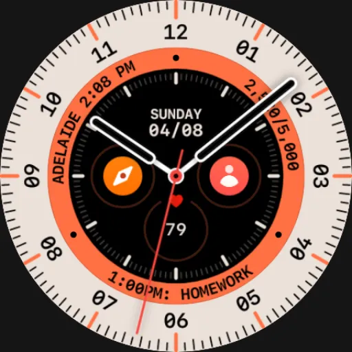 Analog Ultra Watch Face screenshot 7