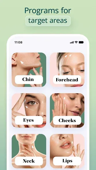 Luvly:面部瑜伽和脸部运动 screenshot 4