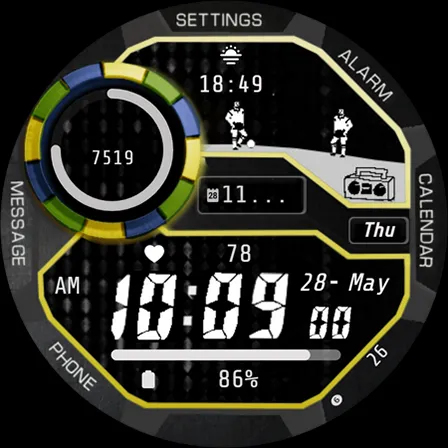 FOOTBALL WORLD CUP Watch face screenshot 11