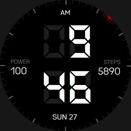Minimal 69 Digital Watch Face screenshot 13