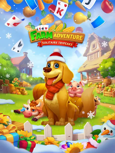 Solitaire Farm Adventure screenshot 7