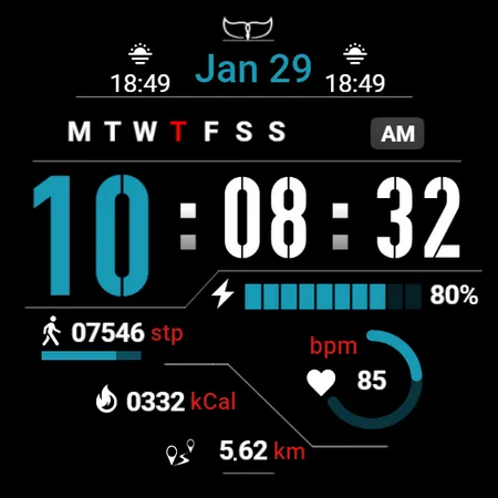 SY51 Watch Face for Wear OS screenshot 31