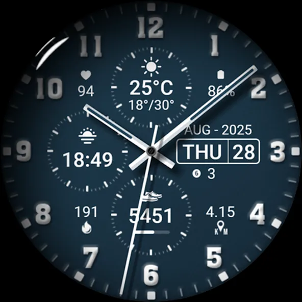 Watch face 10h08.com #67 screenshot 28