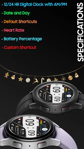 IA27 Digital Watchface screenshot 3