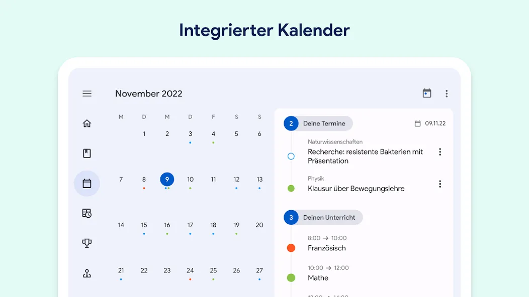 Schulplaner und Stundenplan screenshot 26