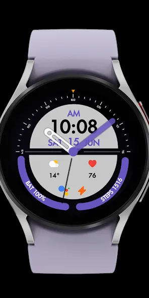 Nighty Hybrid 07 - watch face screenshot 5