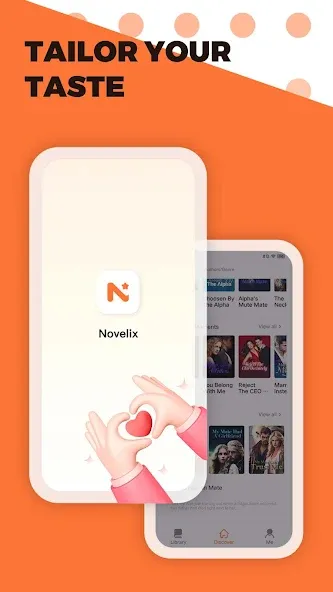 Novelix screenshot 1