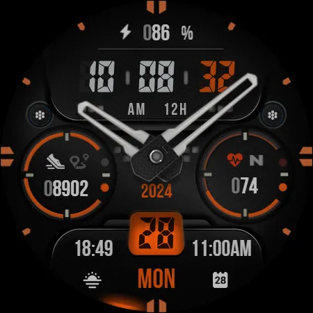 KF160 Watch face screenshot 10