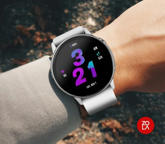 Digital Style Watch Face screenshot 3