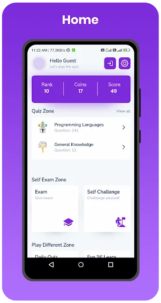 Sharp Quiz - GK & Programming screenshot 3