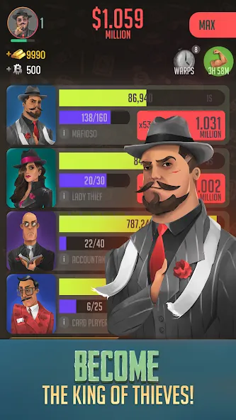 Idle Thieves - Mafia Tycoon screenshot 3