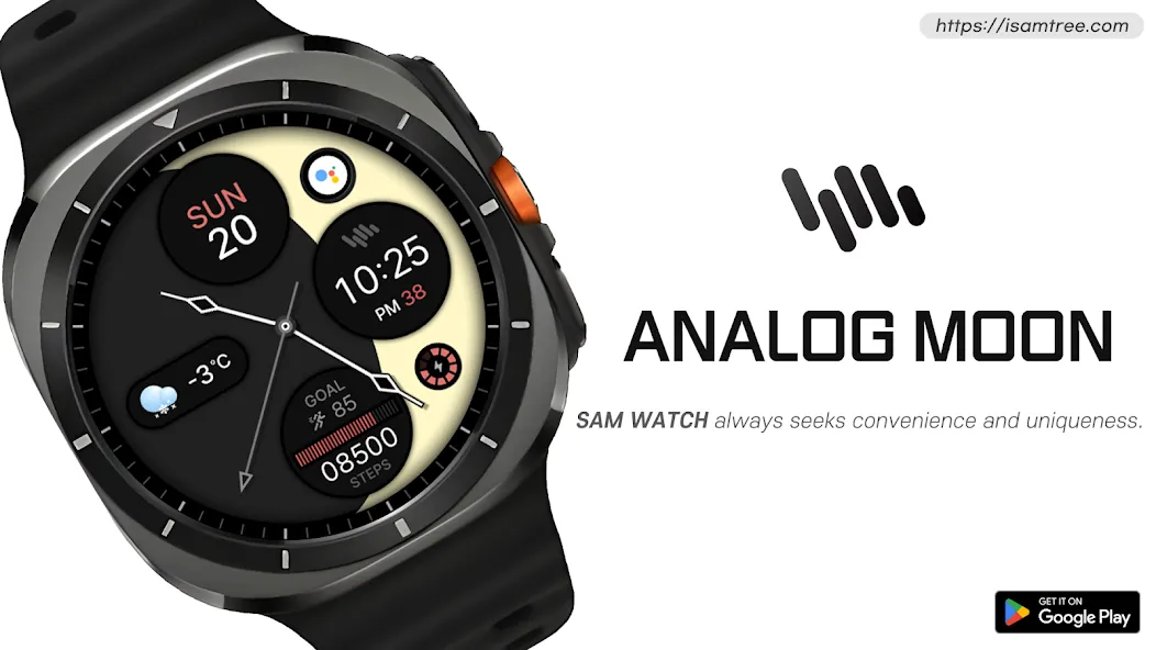 SamWatch Analog Moon screenshot 1