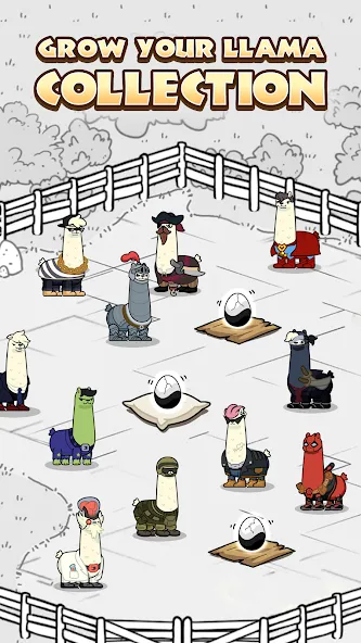 Mutant Llama: IDLE Breed Games screenshot 3