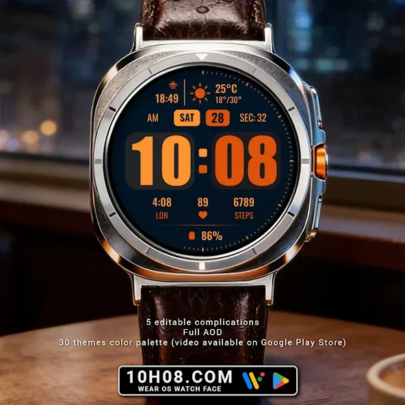 Watch face 10h08.com #145 screenshot 5