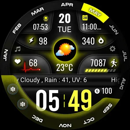ML2U 230 Watch Face screenshot 28
